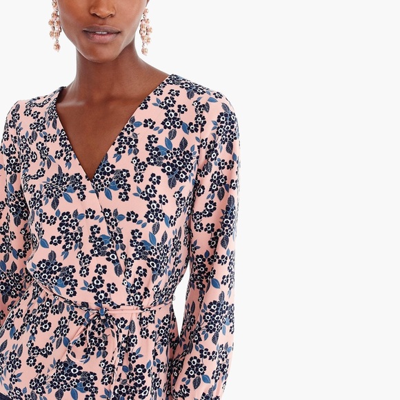 Jcrew Crepe Faux Wrap Top - Picture 3 of 4